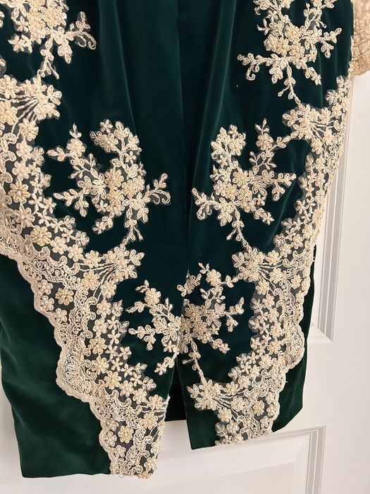 Rochie de gala verde smarald