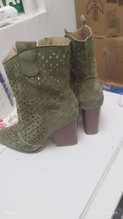 Botine/Ciocate Kaki -36