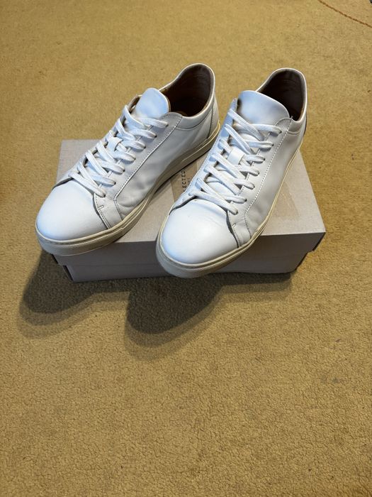 Sneakersi albi selected homme