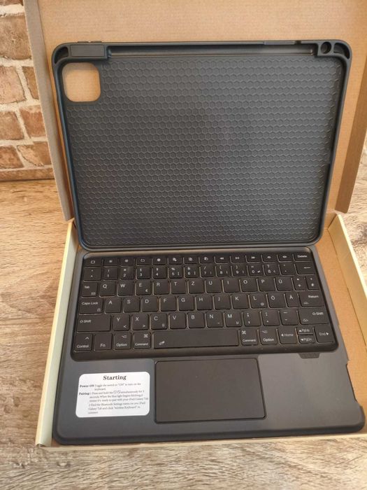 husă ROOFEI pentru iPad Air / iPad Pro 11" cu tastatură detașabilă