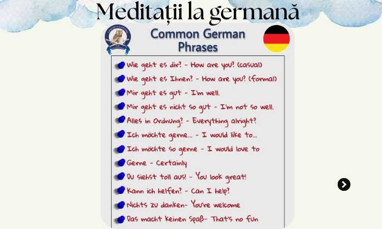 Cursuri de Engleză și Germană