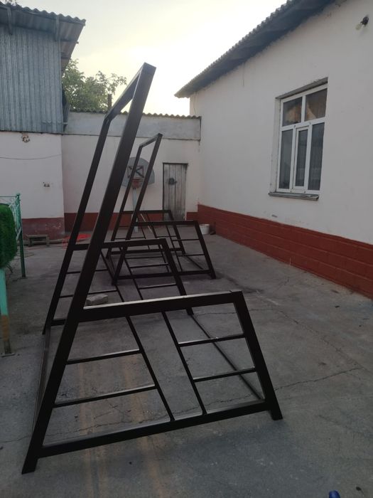 Качеля садовая хайтек стилинде