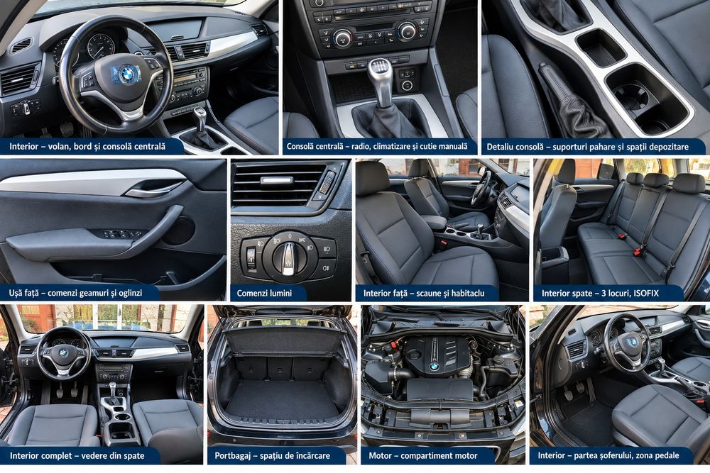 BMW X1 E84 sDrive18d | 2.0 Diesel 143 CP | Pilot automat | Clima automata | an 2013 |