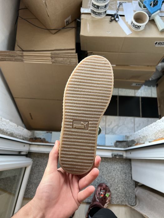 Puma x Fenty Creeper Phatty "Green Fog" 396813-02