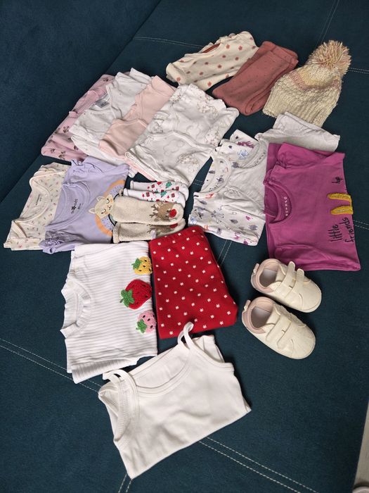 4,99 lei transport azi! 15 buc- 4 lei buc- lot hăinuțe fetiță, în stare f buna!