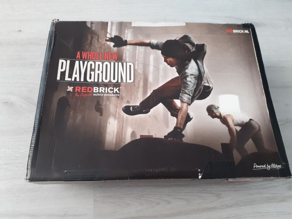 Teneși Piele Naturala Redbrick Onyx Safety Shoe S3.  Nr.39,5