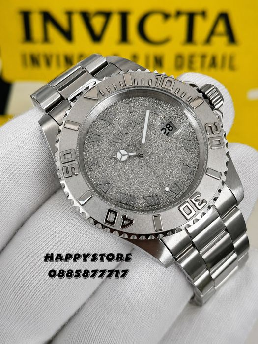 INVICTA Swiss Diamond Silver 40 mm women, Инвикта нов дамски часовник
