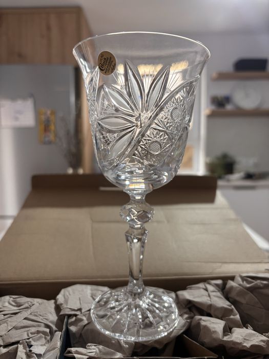 Set pahare cristal (6 bucăți)