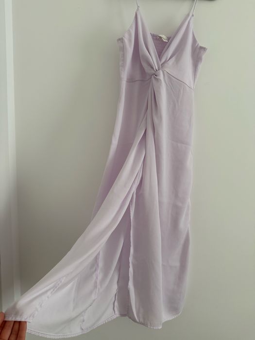 Rochie de plaja culoare lila, H&M, marime S
