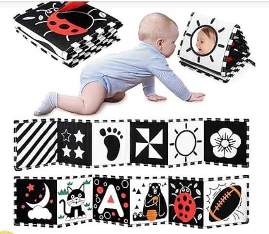 Две бебешки книжки  Tummy Time, 0 месеца+