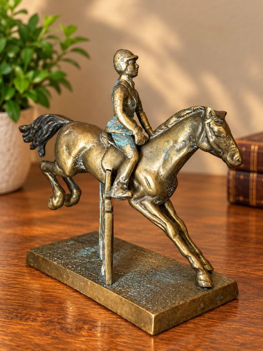 Statuieta bronz statuie vintage figurine alama statuiete