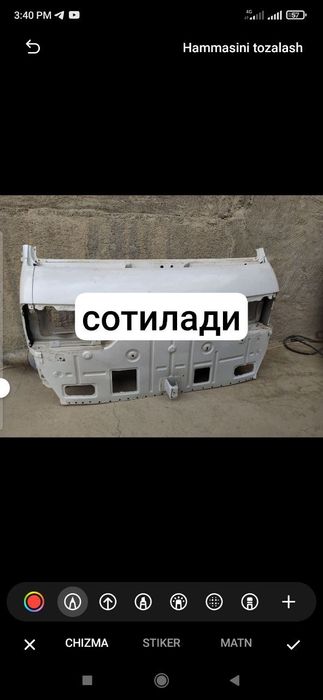 Сотилади дамаз олди моддаси камплект фарлари бор