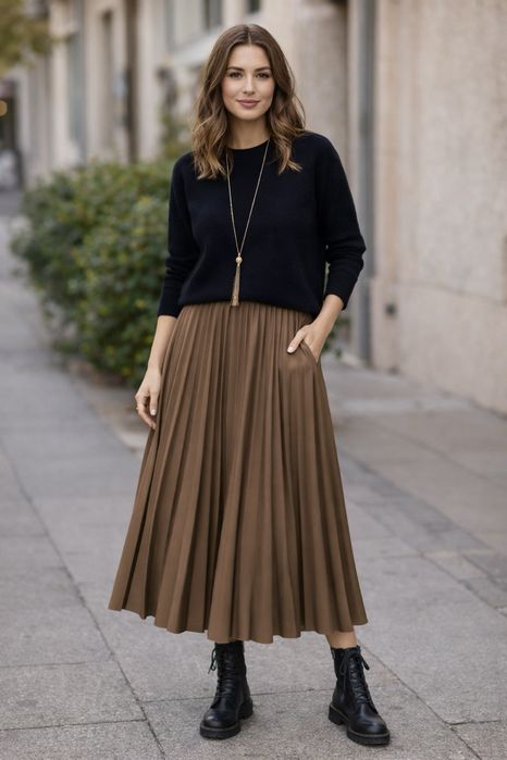 Юбка новая плессированая