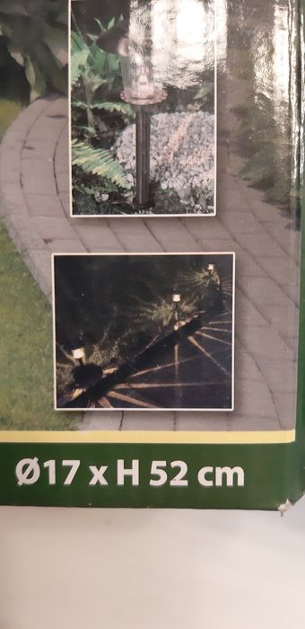 Мощна соларна лампа- метал и стъкло от СОЛАР