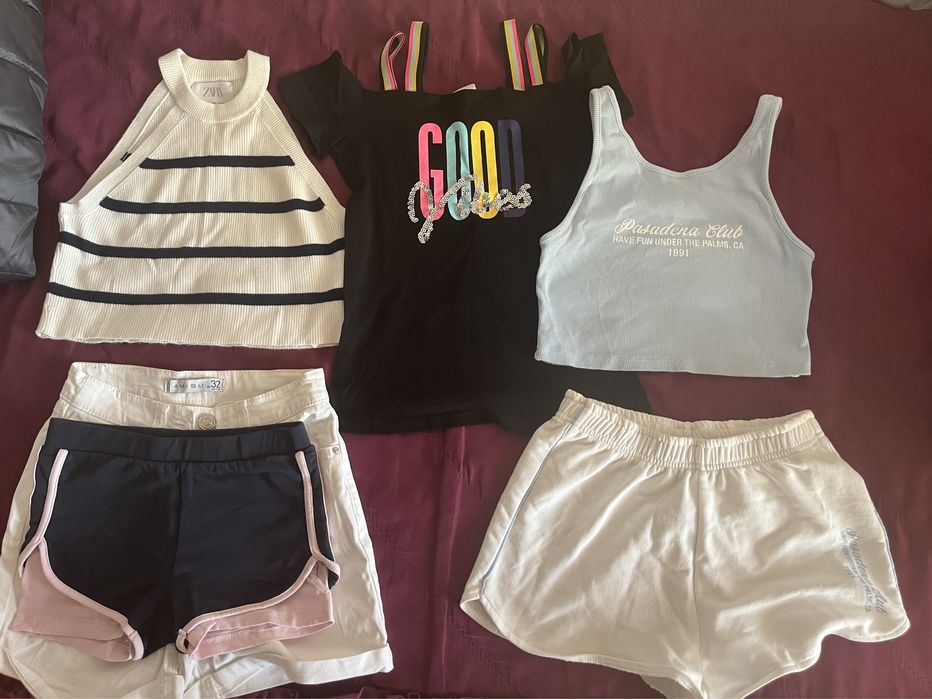 Шорты, майки, футболки, водолазки