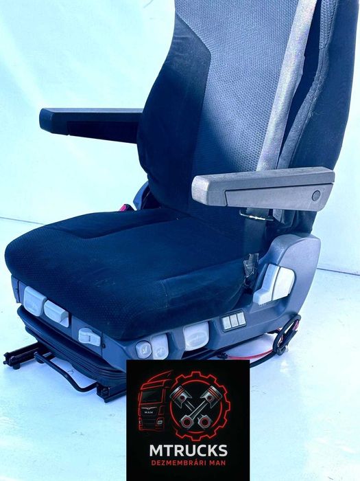 Scaun șofer ISRI NEGRU MAN TGX/TGS/TGA/TGM/TGL Made in Germany