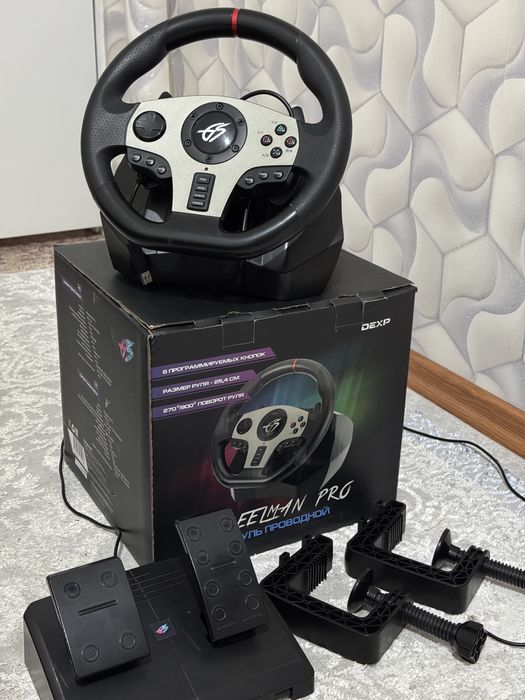 Продам игровой руль DEXP Wheelman Pro.