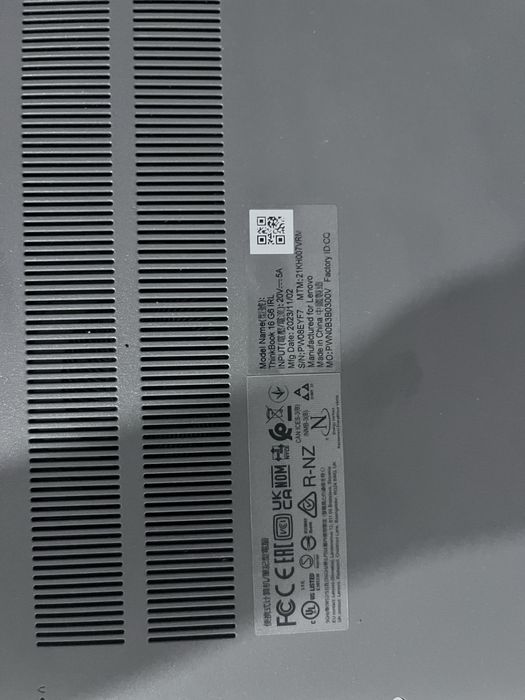 Laptop Lenovo ThinkBook 16G8 IRL