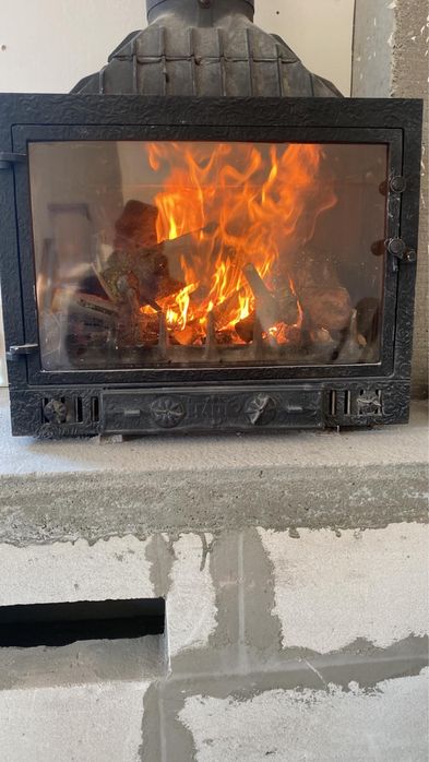 Șemineu fontă masivă