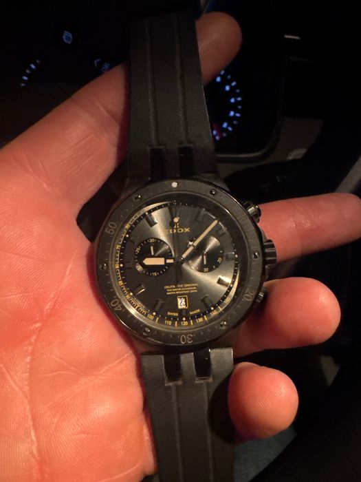 Швейцарски часовник EDOX Delfin The Original Chronograph