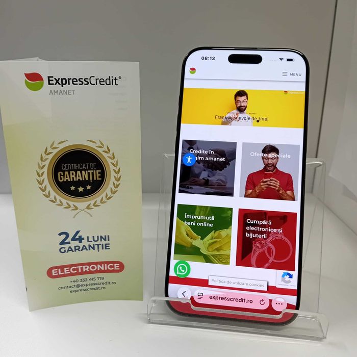 Iphone 16 ProMax 256Gb (ag49 Esplanada b.7700) Garantie 2 Ani