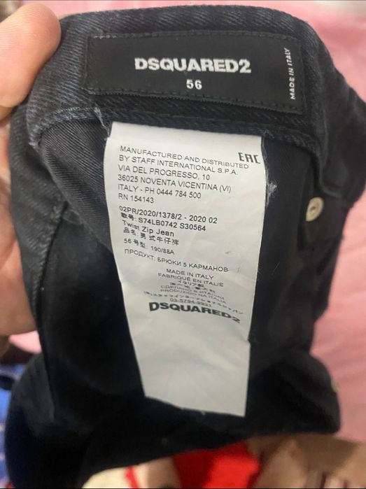 Dsquared2 blugi originali, marimea 56 xxl