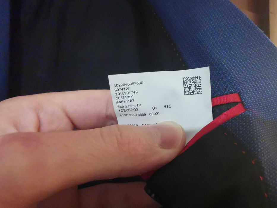 Оригинално сако Hugo Boss extra slim fit