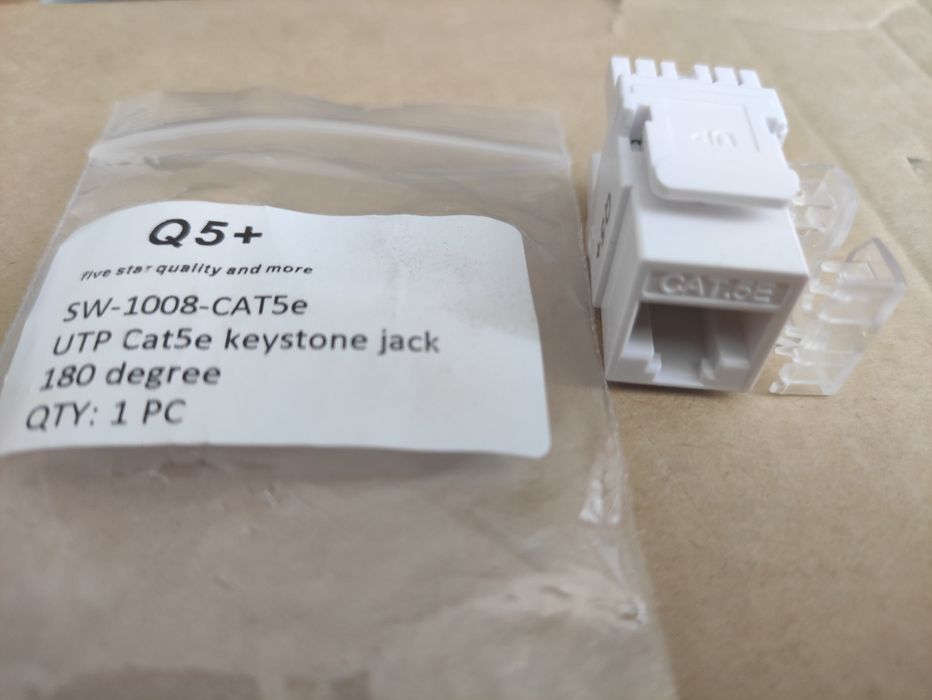 Modul RJ 45 cat 5e