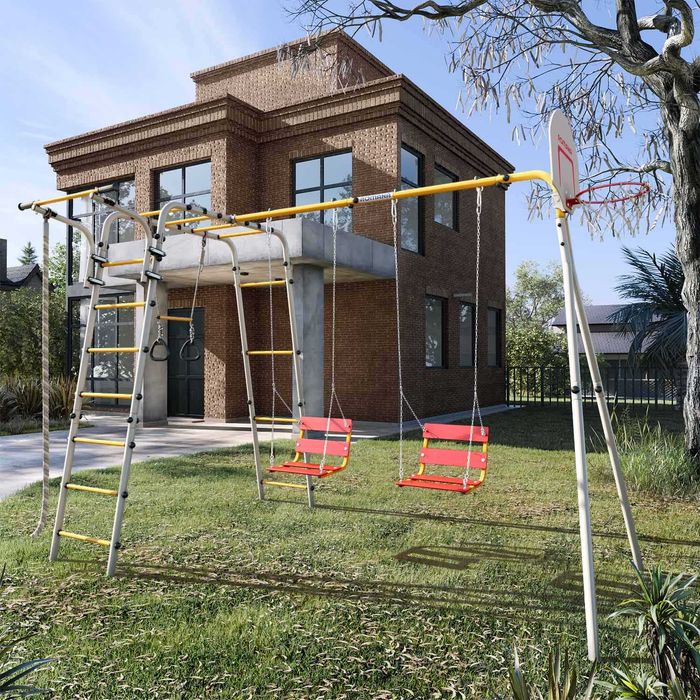 Уличный детский комплекс ROMANA Акробат2 (цепные качели)