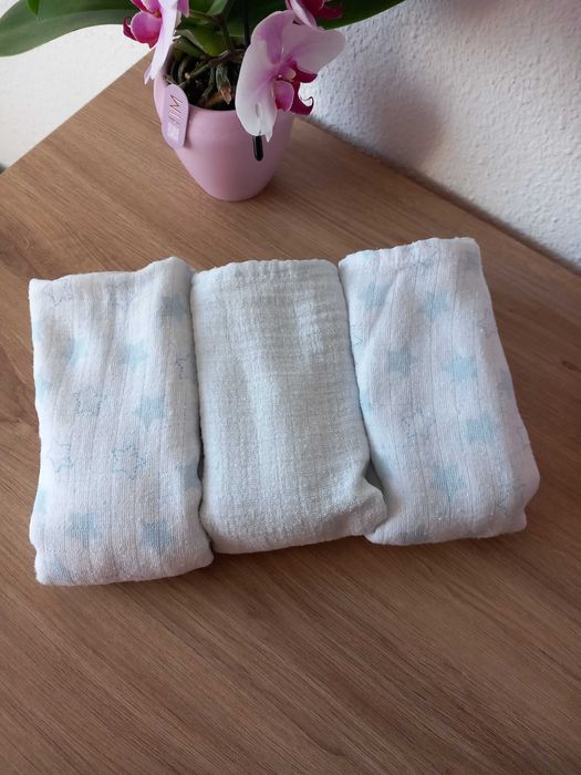 Set 4 museline bebe băiat Cool Club