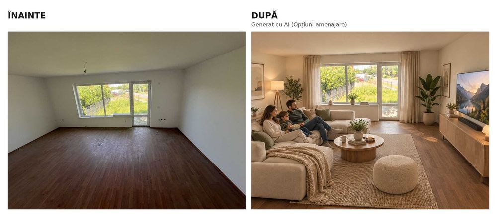 Casă cuplată cartier Henri Coandă, D+P+1E+M, 196 mp desfășurați, demisol compartimentat + mansardă înaltă, teren 273 mp