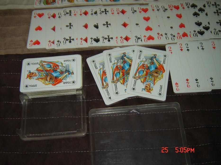 Carti de joc GDR anii 80 originale