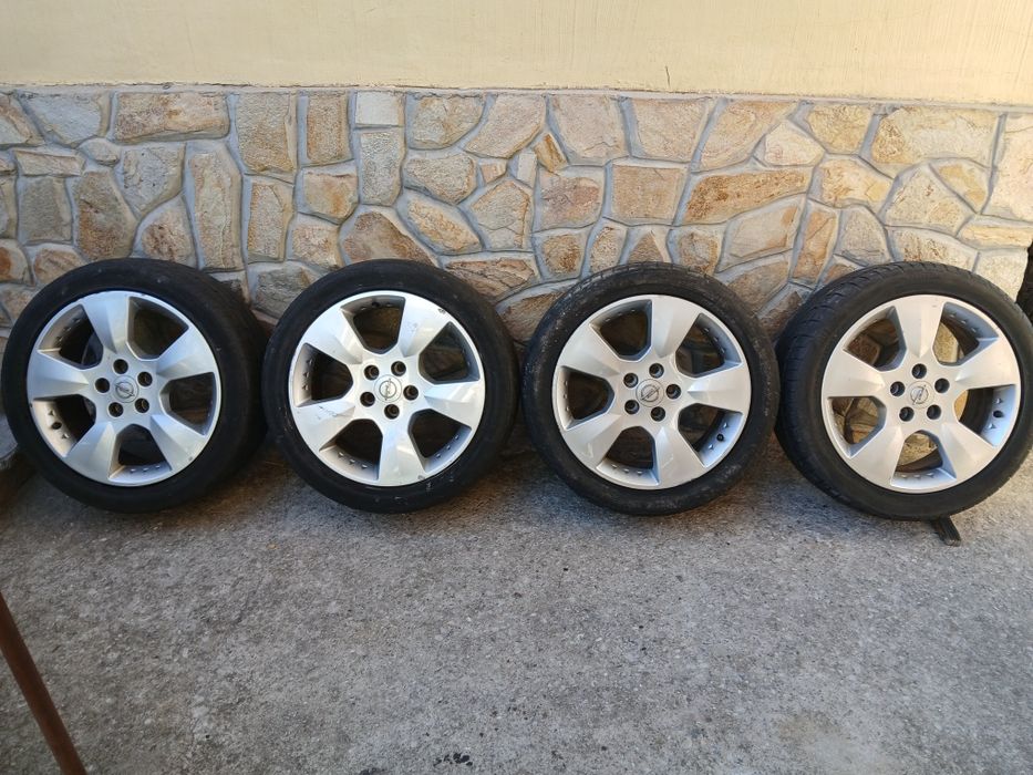 Оригинални Алу джанти 17цола за Opel.astra.zafira.meriva.vectra.5×110.