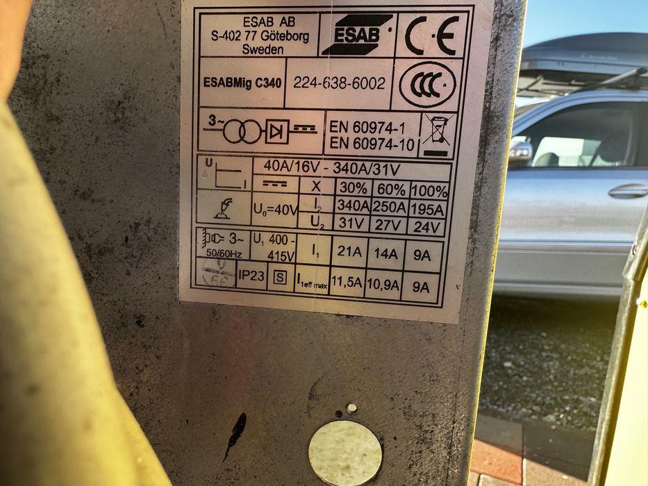 Aparat de sudura ESAB