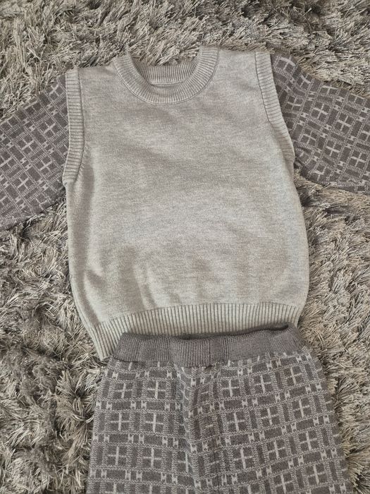 Set tricotat copilasi, , 1 an jumate -2