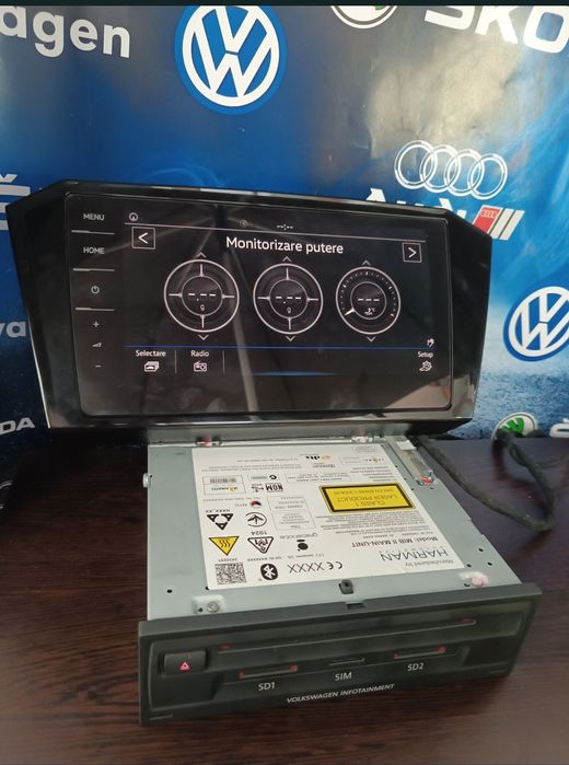 Navigație VW MIB2.5 Harman + Display 9.2” + Ramă Piano Black
Preț: 3.5