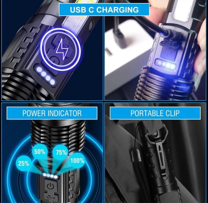 Lanternă HOSONIC A76 LED