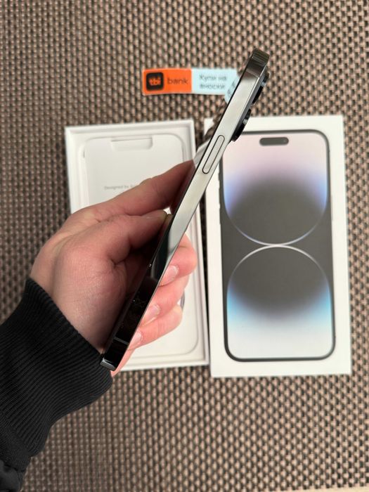 iPhone 14 Pro MAX Лизинг от16Е/мес  Space Black  черен 128Gb