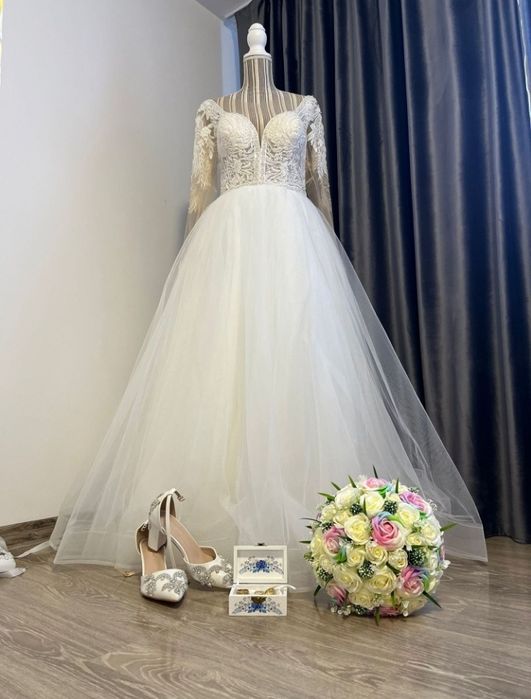 Manechini mireasă și mire