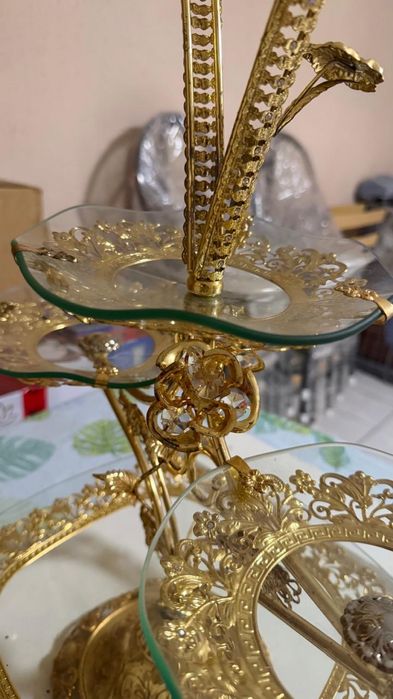 Менажница золот.цвет