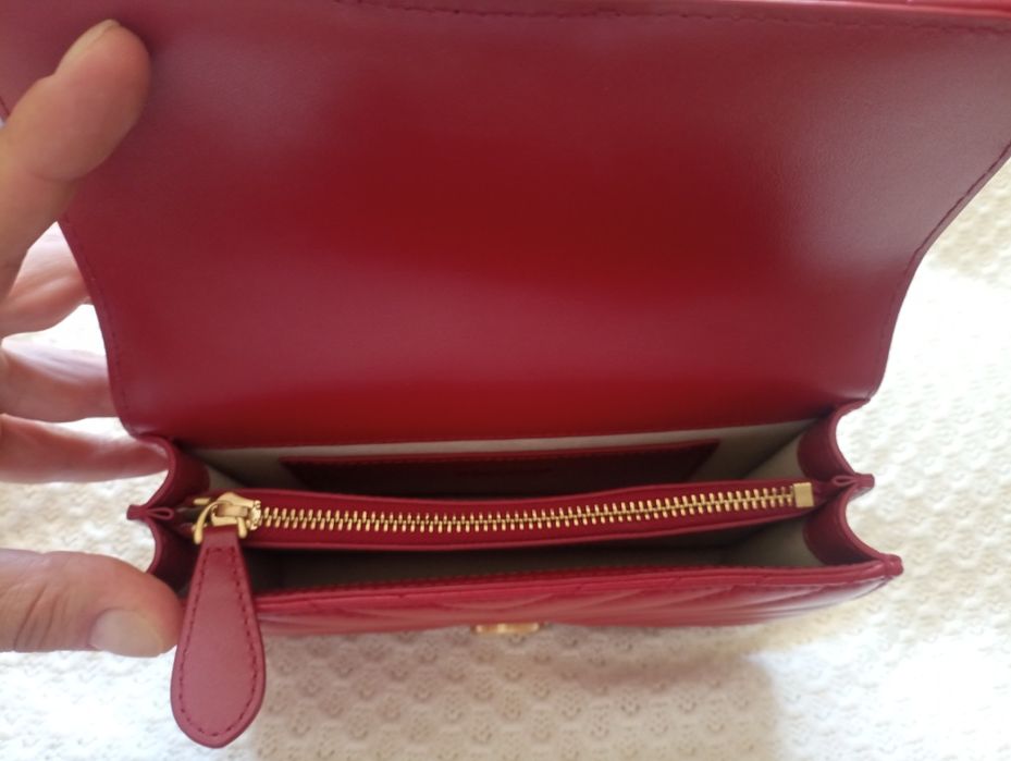 Кожена Чанта Пинко