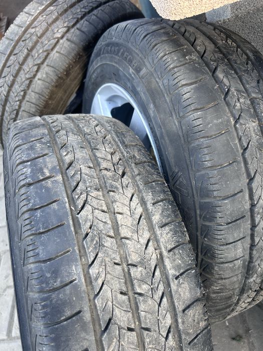 5 xJante aliaj 5x112, cu anvelope 205 65 R16 C-uri Mercedes Vito