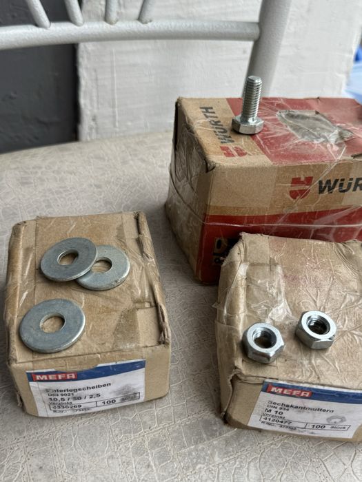 Болт, гайка, шайба