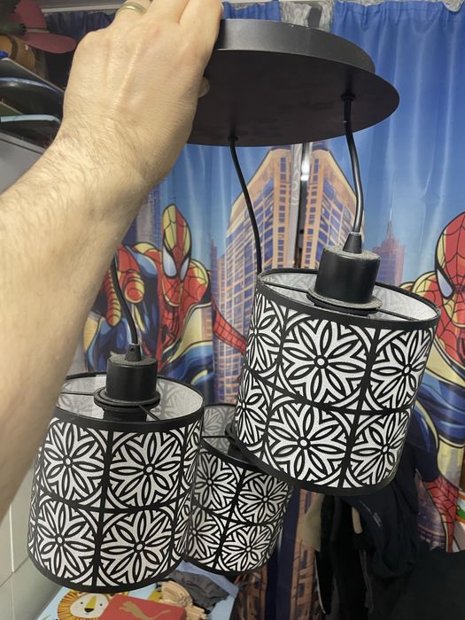 Vand lustra 3 becuri