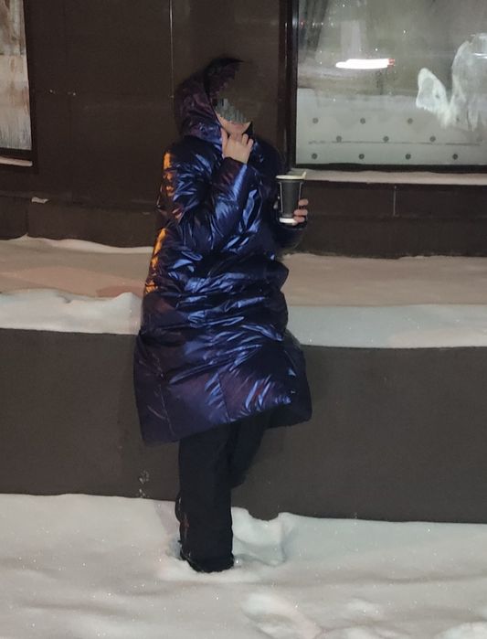 Продам куртку длинную