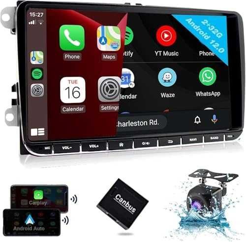 Нова SEMAITU Android мултимедия 2+32GB с CarPlay камера кола автомобил