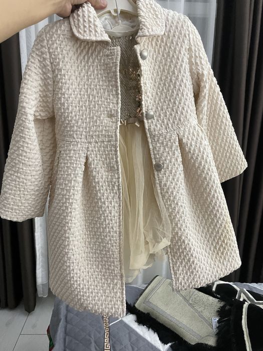 Детское платье с курткой