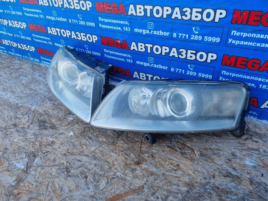 Фары на Ауди А6С6 / Audi A6C6