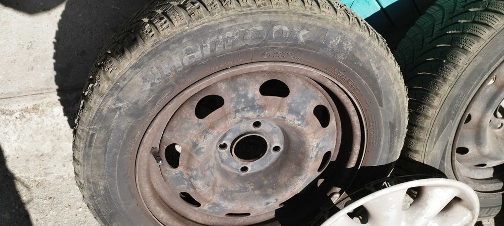 4бр. Джанти 15 цола 4х108 Пежо/Ситроен + зимни гуми и тасове