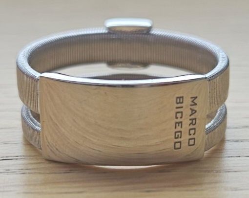 Пръстен Marco Bicego MASAI от 18-каратово бяло злато с диаманти